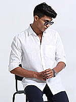 Mono Premium White Shirt Full Sleeve